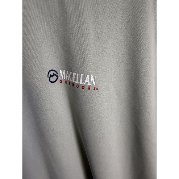 Magellan Mens Outdoor Gray Fishing Long Sleeve Moisture Wicking Shirt Sz XL NWT - Picture 3 of 6